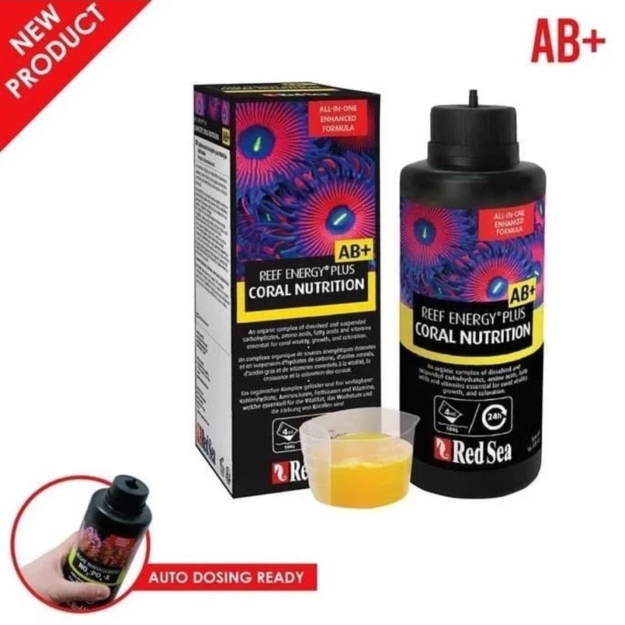 Red Sea AB+ / Redsea AB+ Repack 100ml Pakan coral makanan coral