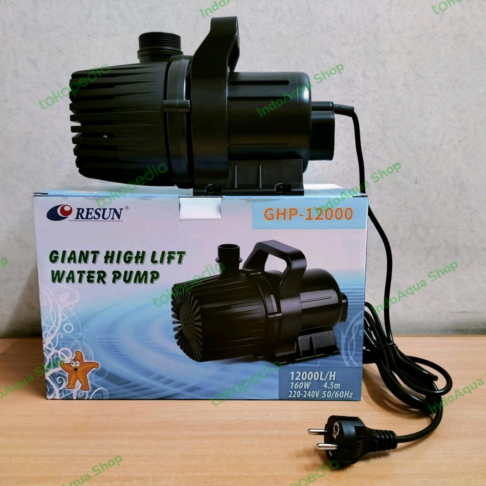 Resun GHP-12000 Pompa Air Aquarium / Kolam