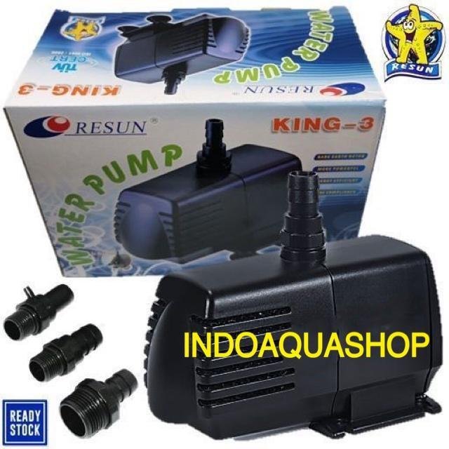 Pompa Celup Aquarium / Kolam / Hidroponik Resun King 3