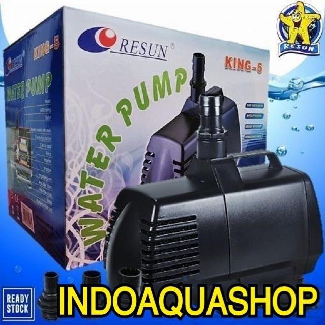 Pompa Celup Aquarium / Kolam / Hidroponik Resun King 5