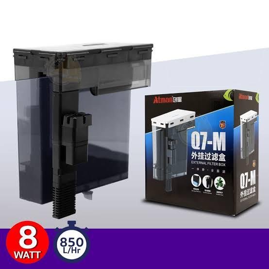 Atman Q7 M UV Filter Hang on Aquarium Canister Aquascape - Image 3
