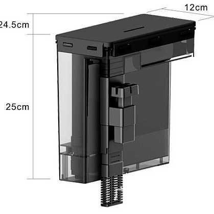 Atman Q7 M UV Filter Hang on Aquarium Canister Aquascape - Image 2