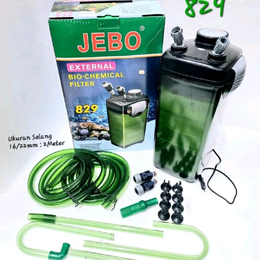 Jebo 829 Filtrasi Aquascape Aquarium External Bio Chemical Filter