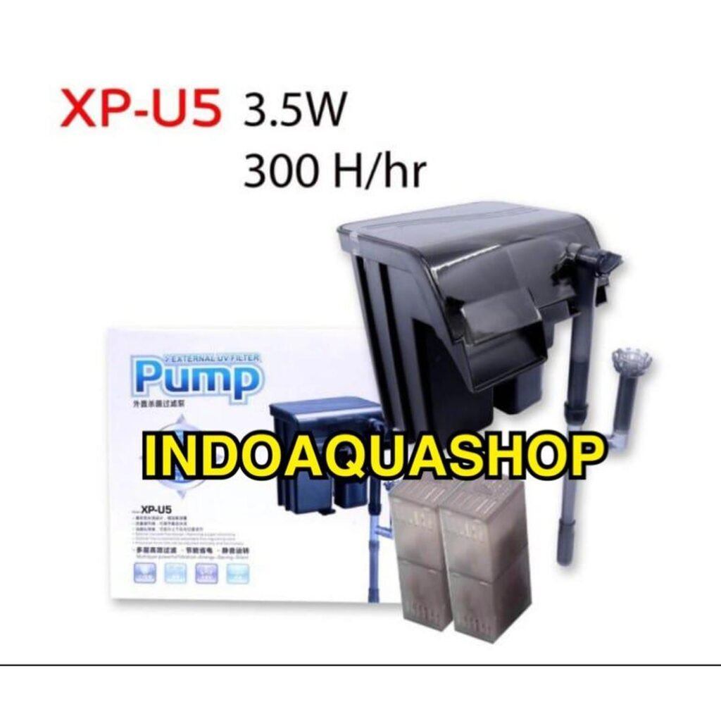 Jeneca Hang on FIlter UV XP U5 / Filter Gantung Aquarium / Aquascape