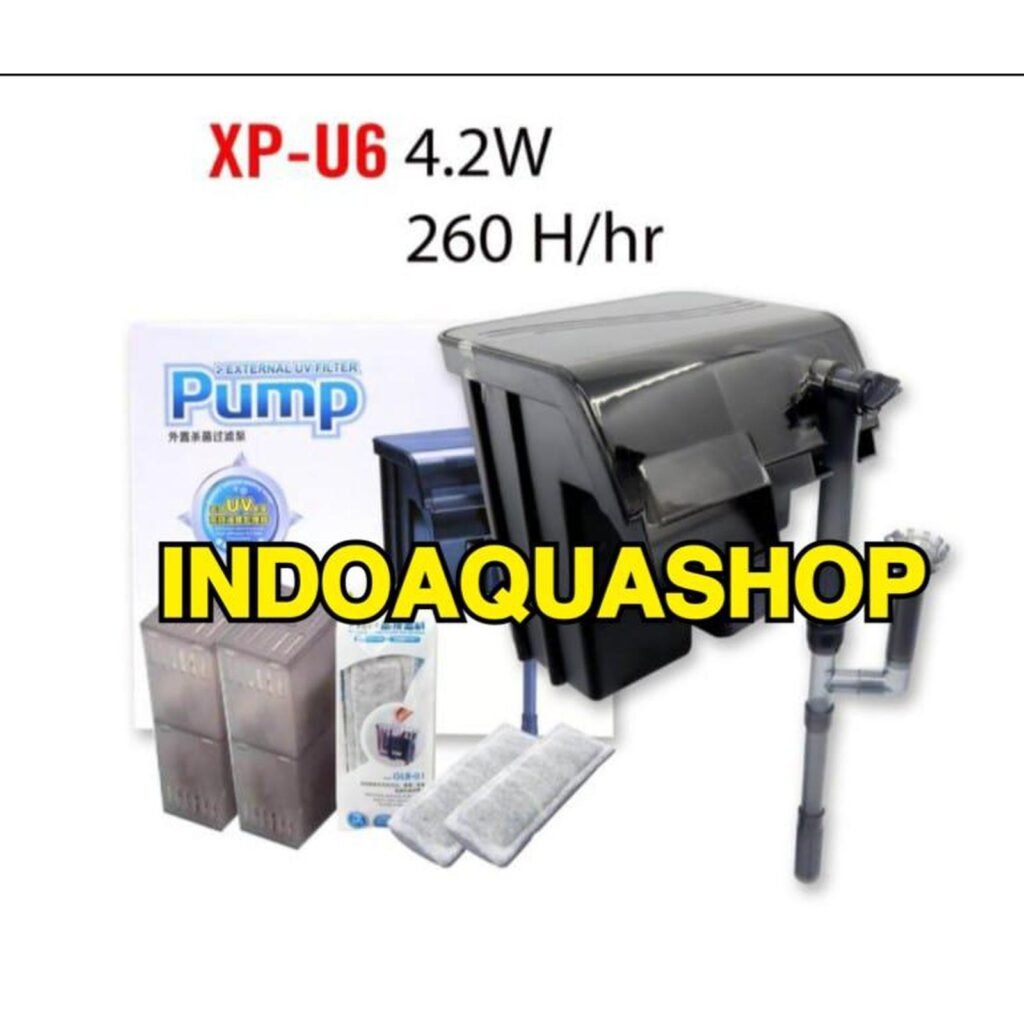 Jeneca Hang on FIlter UV XP U6 / Filter Gantung Aquarium / Aquascape