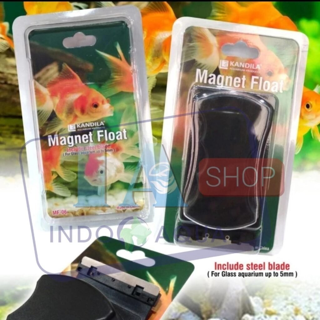 Kandila Magnet Pembersih Kaca Akuarium / Magnetic Brush Aquarium Large