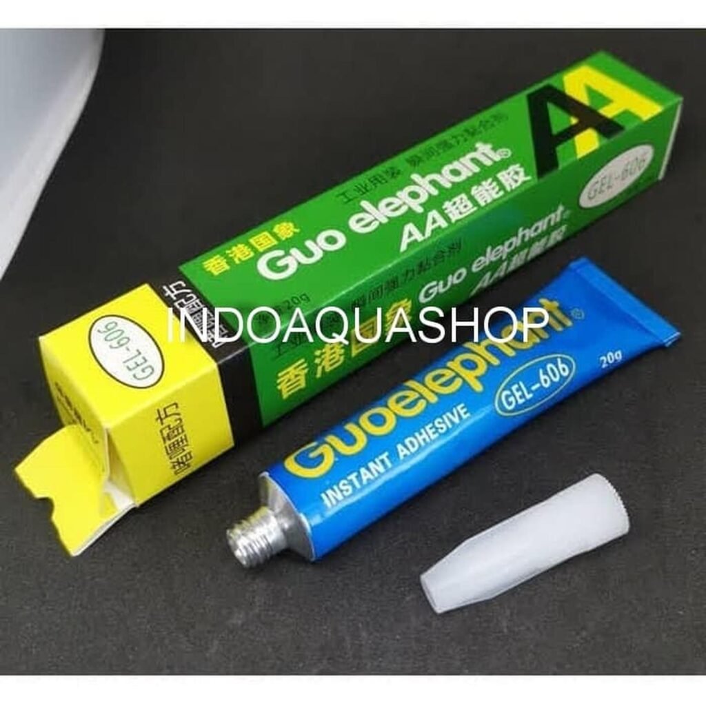 Elephant Super Glue 20G / Lem koral / Coral Glue / Lem aquascape