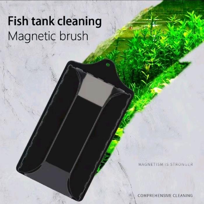 Magnet Pembersih Kaca Akuarium / Magnetic Brush Aquarium Large - Image 6