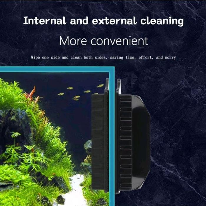 Magnet Pembersih Kaca Akuarium / Magnetic Brush Aquarium Large - Image 5