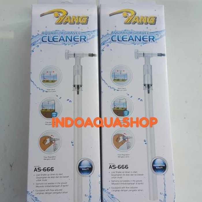 YANG Vacuum Gravel Cleaner / Siphon / Penyedot Air Aquarium